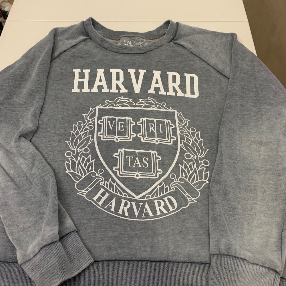 Harvard sweater